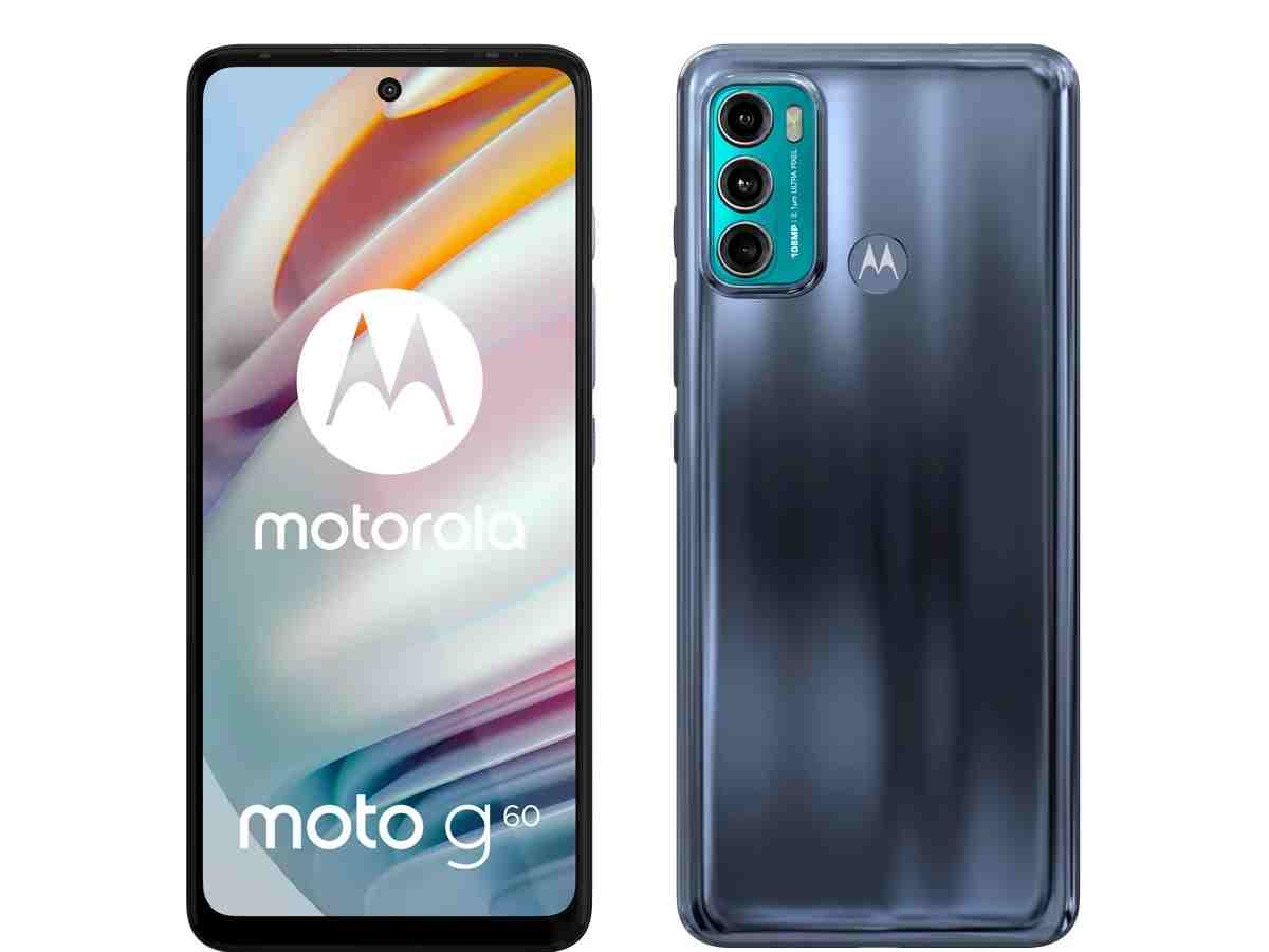 The Motorola Moto G60 has a 6.8-inch FHD+ display, a Snapdragon 732G processor, a 108MP triple-camera setup, and a 6000mAh battery with 20W fast charging.