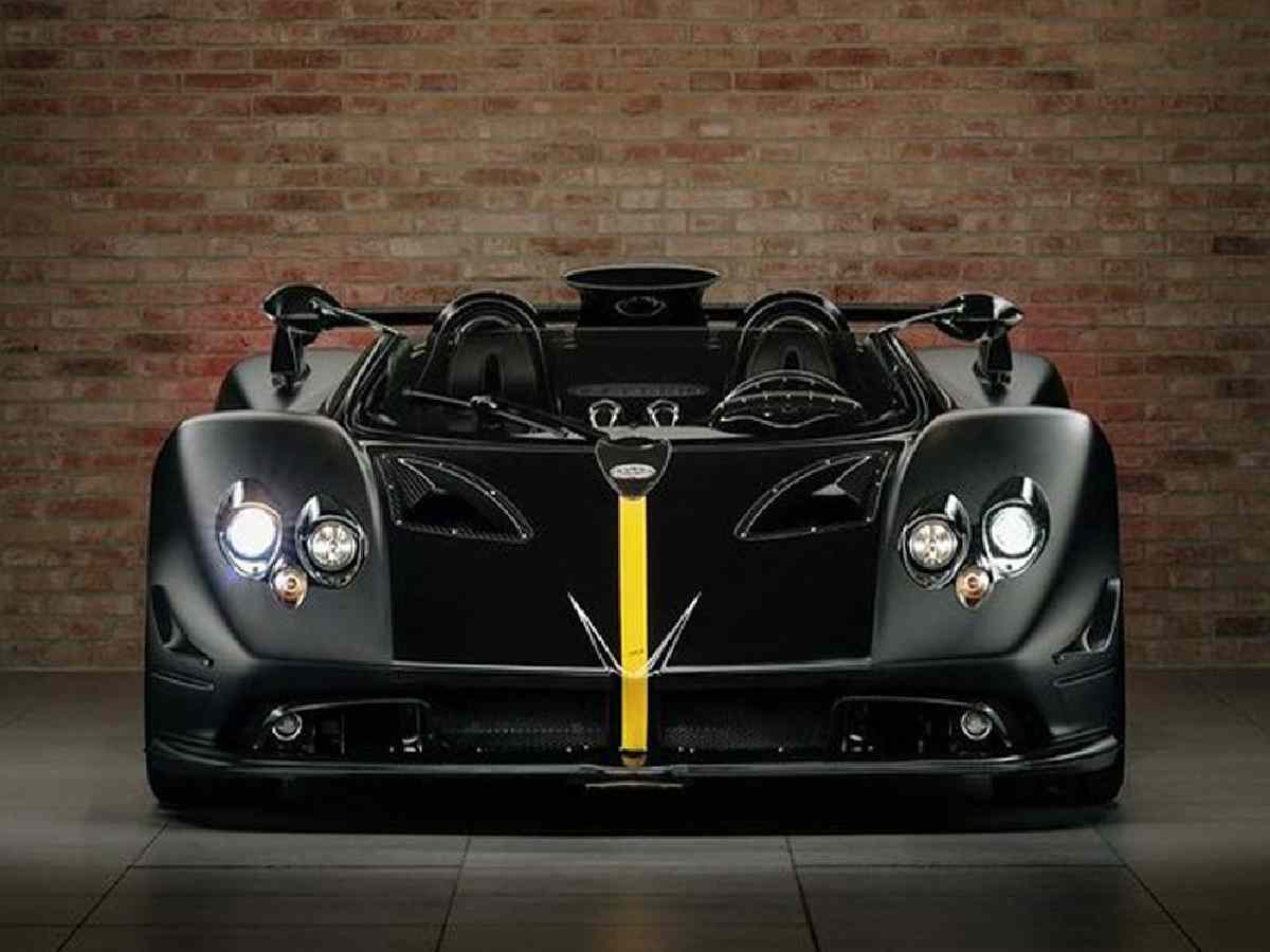 Pagani Zonda HP Barchetta: Valued at around $17.5 million, this ultra-rare car boasts a V12 engine, an open-top design, and exclusive craftsmanship.