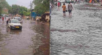 Rain lashes Delhi, waterlogging in many areas