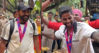 They’re home: India’s T20 world champs arrive in Delhi; fans brave rain to welcome players