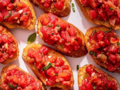 Tomato Basil Bruschetta