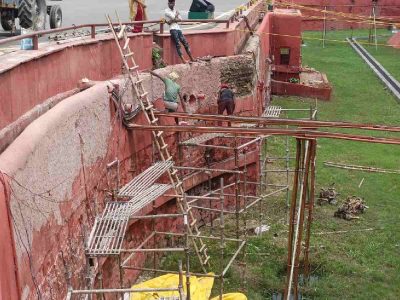 Delhi: Red Fort gets a facelift ahead of Independence Day