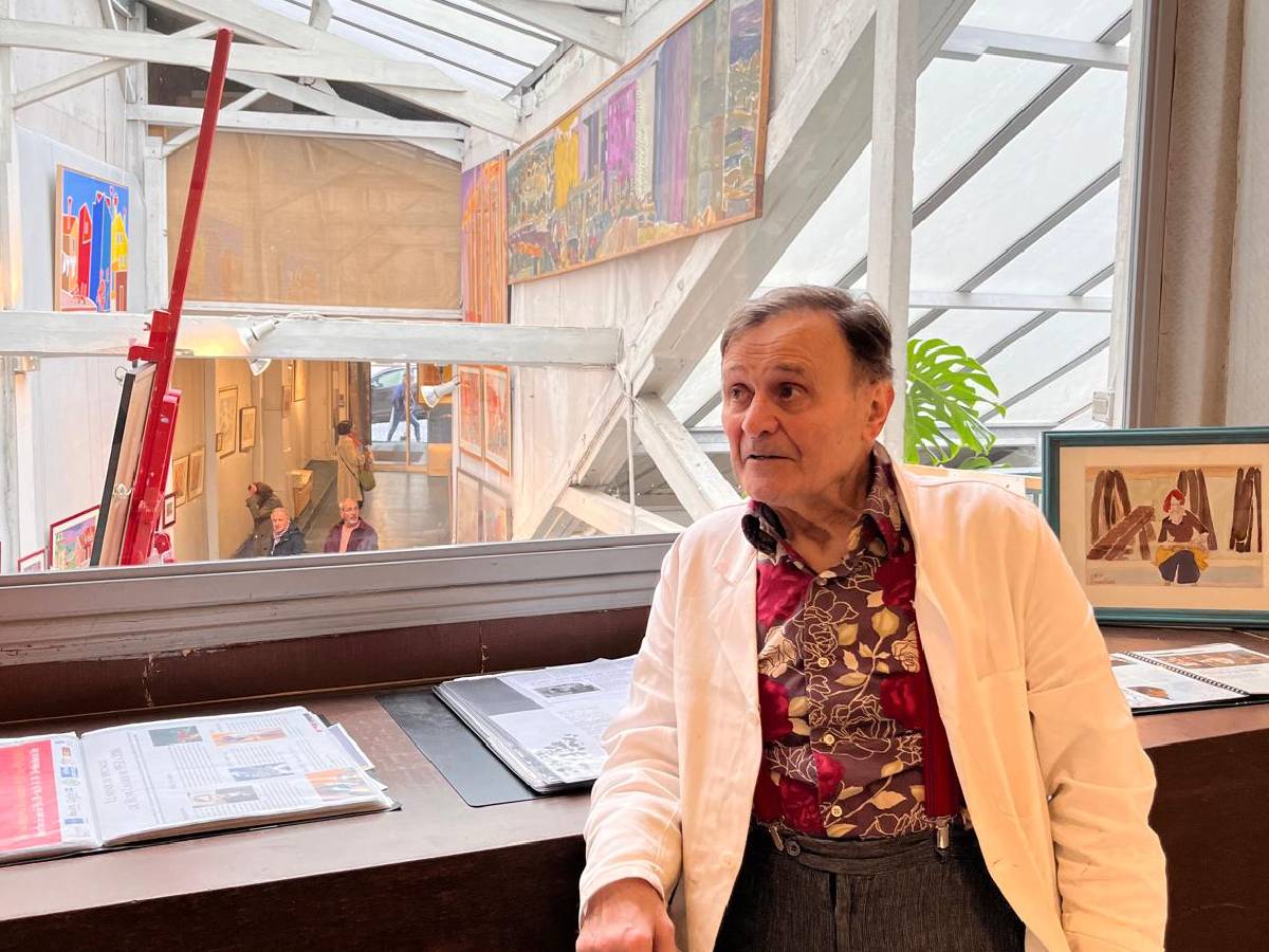 Indian people enjoyed my vision of France: 90-year-old artist