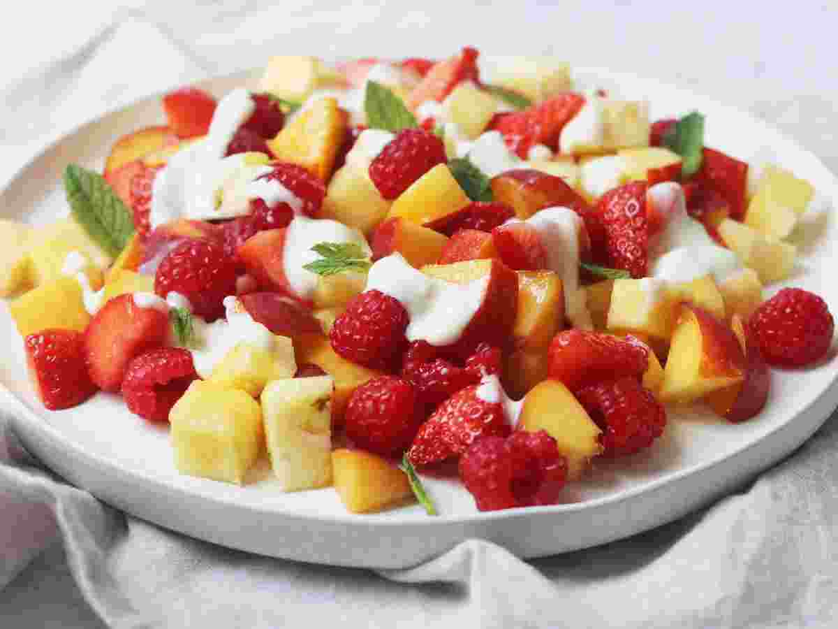 Fruit Salad: Combining apples, oranges, and berries for a refreshing treat