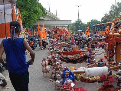 Kanwar Yatra: How devotees are adjusting to Delhi’s camps