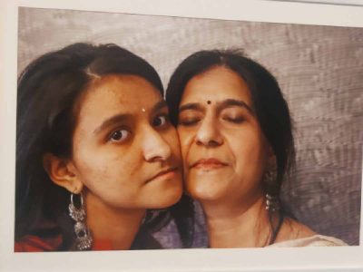 FAMILY TIES: Mother and daughter, Rekha Yadav Dhar (right) and Giselle Dhar, Bangalore