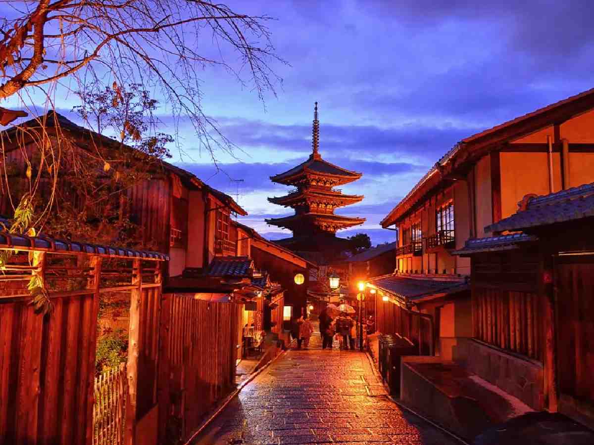 Kyoto, Japan - Enjoy the beautiful autumn foliage in historic temples and gardens.