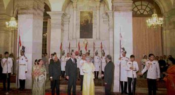 The iconic halls of Rashtrapati Bhavan