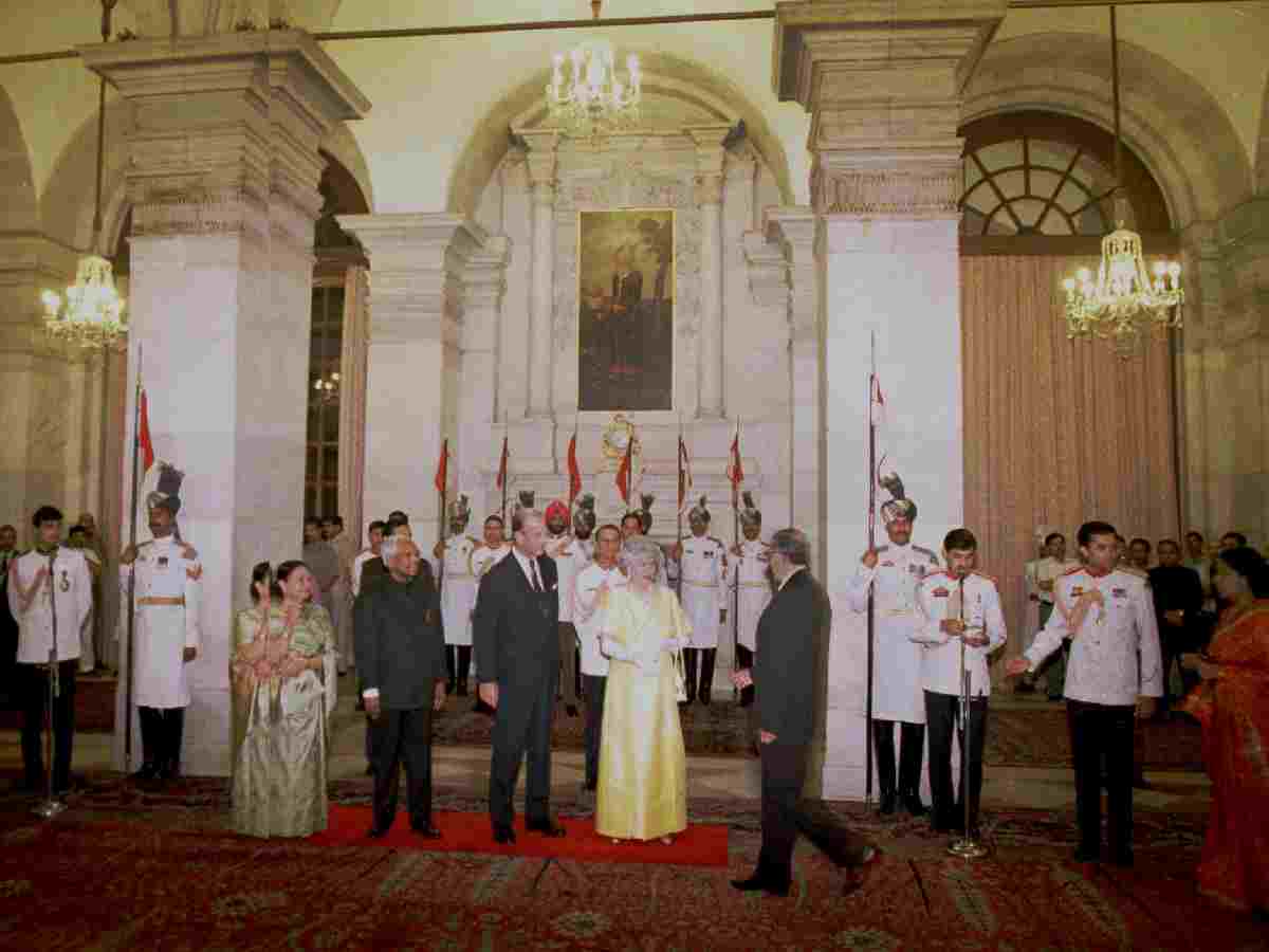 CHANGE OF PURPOSE: The Ashok Hall was originally built as a royal dance hall. It is a place where High Commissioners and Ambassadors now present their credentials PHOTO: GETTY