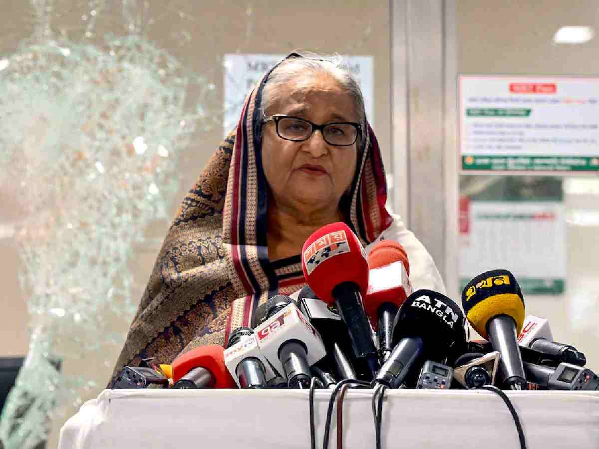 Sheikh Hasina returns to Delhi seeking asylum after nearly 50 years