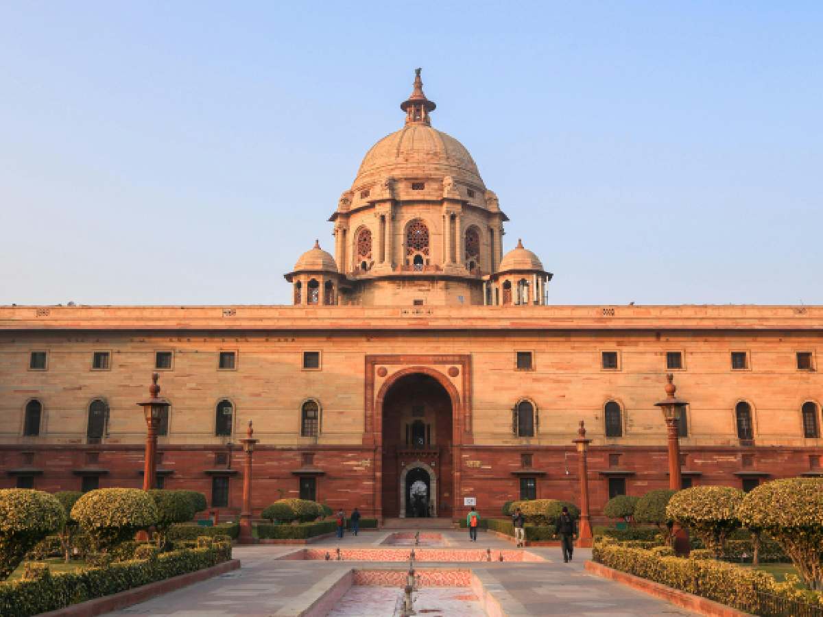 The iconic halls of Rashtrapati Bhavan