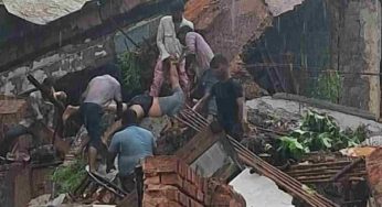 Two-storey house collapses in Delhi’s Model Town, some feared trapped