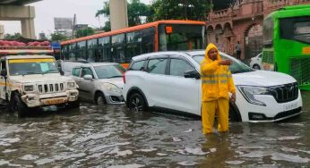 Delhi: Severe waterlogging, traffic jams across city after heavy rainfall; more showers predicted