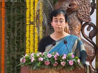 Atishi takes oath as new Delhi CM, five ministers also sworn in