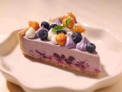 Earl Grey Blueberry Tart