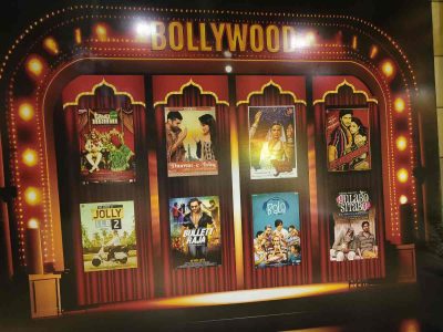 Posters of Bollywood films shot in Lucknow that highlight its vibrant culture