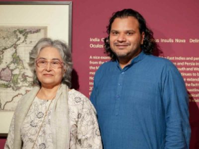  Manosi Lahiri, Author, Mapping India with Anubhav Nath, curatorial director at Ojas Art