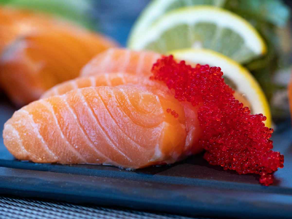 Salmon - A great source of omega-3 fatty acids, salmon boosts brain health and helps manage depression and anxiety.