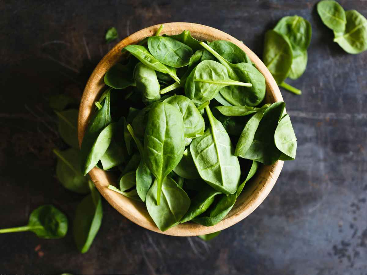 Spinach - Packed with vitamins and minerals, spinach supports cognitive health and reduces inflammation.