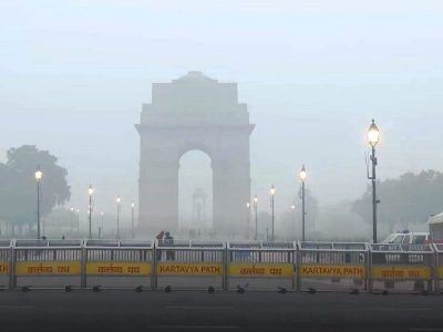 Delhi: Air quality improves to ‘poor’, night temperature settles at 19.2 degrees Celsius