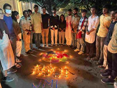 Diwali celebrations at Jamia Millia Islamia