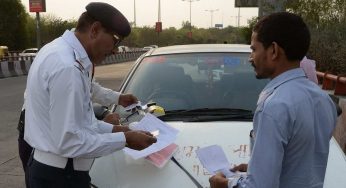 Over 20k vehicles challaned by Delhi Police in 16 days for improper parking