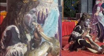 WATCH | Two booked for abusing Indian python at Greater Noida event following PETA India’s intervention