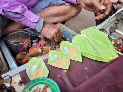 making paan