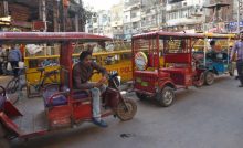 Delhi: Limited charging points leave e-rickshaw drivers helpless