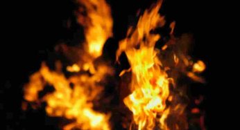 Delhi Traffic Police personnel rescue occupants of car after it catches fire