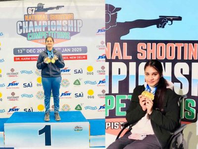 National Shooting Championship: Niyamicka, Adiba lead as Capital shines in medals tally