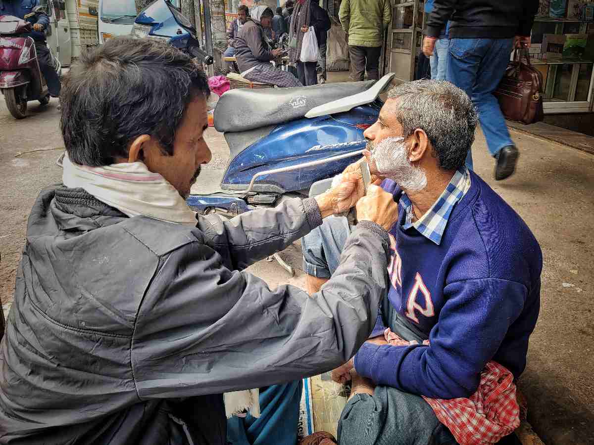 The fading art of Delhi’s street barbers: A photo feature