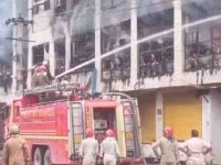 Man dies in fire at laptop battery repair shop in Delhi