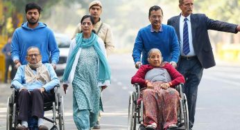 Delhi Polls: Arvind Kejriwal casts vote with family, urges people to choose development