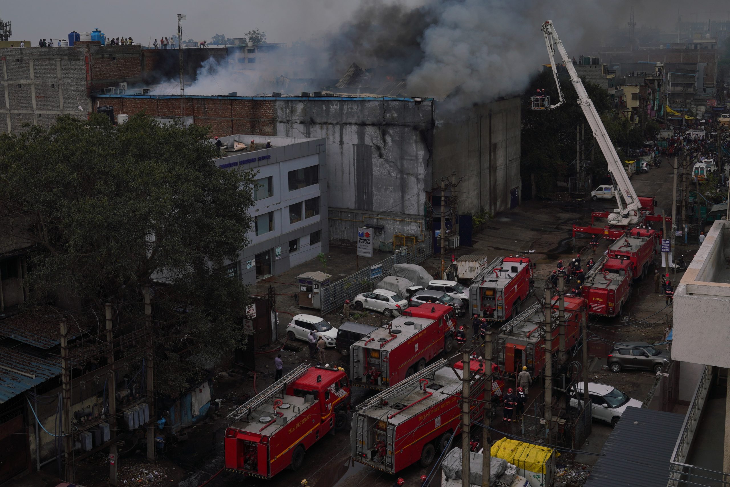 Delhi fire