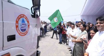 Delhi CM flags off 1,100 GPS tankers to boost summer water supply