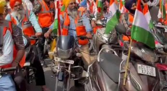 Delhi: Sikh youth lead Khalsa Tiranga Yatra in honour of Indian Armed Forces