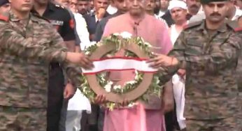 Indo Pak conflict: Lt Guv, Dy CM joins wreath laying ceremony of slain BSF officer in Jammu