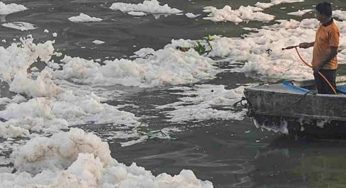Pollution levels at some points along Yamuna dipped in May, yet far beyond permissible limit: DPCC