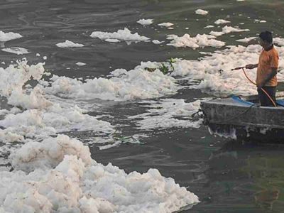 Pollution levels at some points along Yamuna dipped in May, yet far beyond permissible limit: DPCC