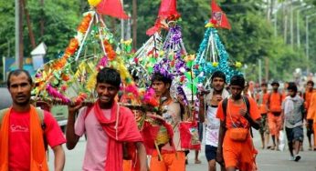 Delhi govt sets up welcome gates to greet ‘kanwariyas’