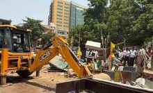 Demolition: Anti-encroachment drive launched in Tilak Nagar market