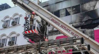 Man suffocates in lift of fire-struck Vishal Mega Mart in Karol Bagh