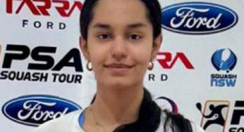 Anahat Singh fights through injury in Bega Open final