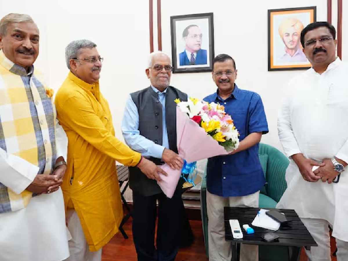 Arvind Kejriwal says AAP will back opposition’s VP nominee Sudarshan Reddy