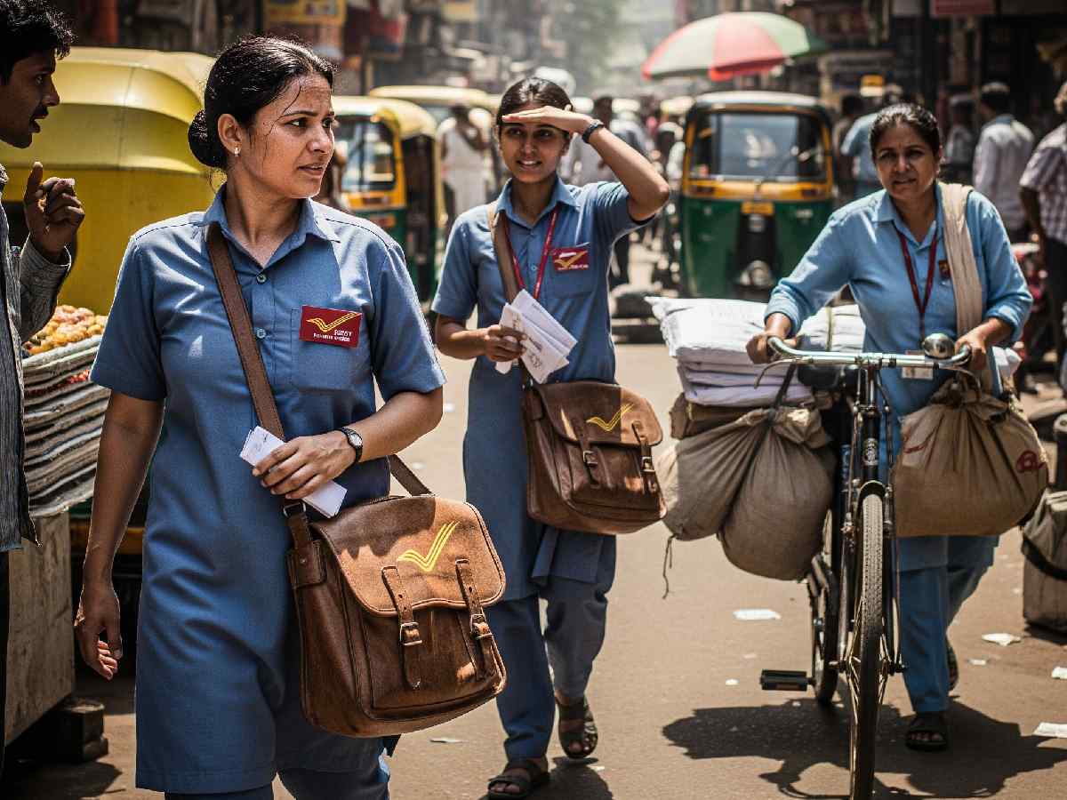 Women postal workers in Delhi battle heat, harassment and inequality on the job