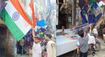 Delhi: Lal Kuan, India’s biggest kite market, turns colourful for I-Day