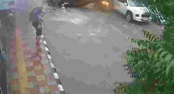 Delhi: Man, daughter injured as tree falls on bike in Kalkaji amid heavy rain