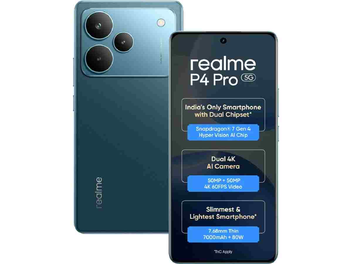 Realme P4 series with 7000mAh battery launched in India: Price, offers