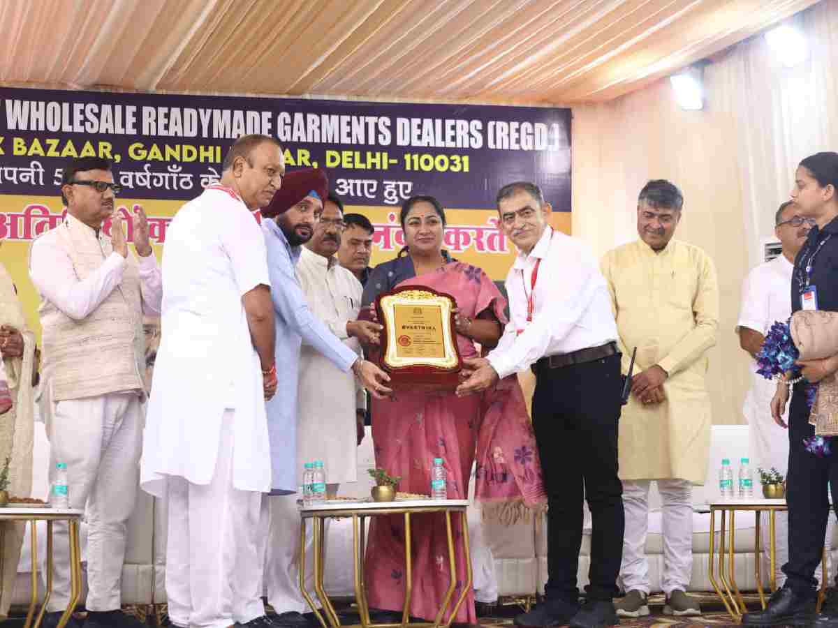 Vastrica–2025 event and the Golden Jubilee celebration of Gandhi Nagar Market in Gandhi Nagar Delhi